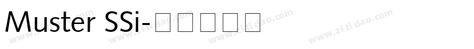 Muster SSi字体转换